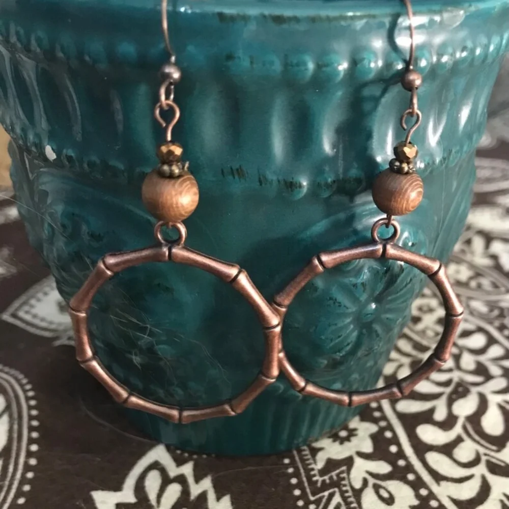 Bronze Earrings